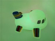 Eco-friendly Plastic Soft PVC 3D Air plane toys with LED light