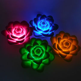 Flower Shaped PVC Vinyl Electronic Light Toys