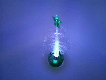 Multi-color LED Lights Mini Christmas Tree Festival Decoration Fiber Optic Toys