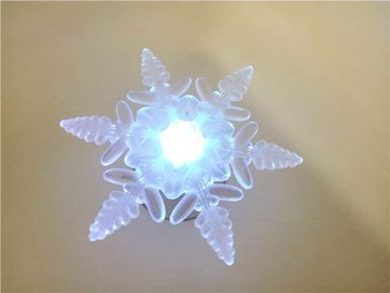 Multi-color Various Snow Flower Light Toy for Kids LED Crystal Plastic Toys