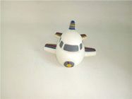 Eco-friendly Plastic Soft PVC 3D Air plane toys with LED light