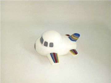 Eco-friendly Plastic Soft PVC 3D Air plane toys with LED light