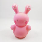 Cuddly Pink Indoor Vinyl Rabbit/ Bunny LED Kids Light toys