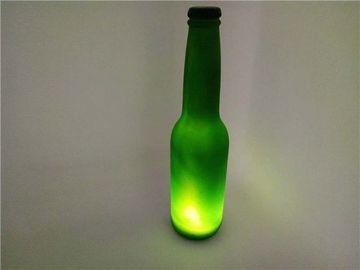 Customized Colour Changing Decoration Plastic LED Bottle Light up Lamp