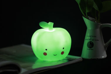 New Design Eco-Friendly Fruits Apple shape LED Flashing Night Light for Decoration