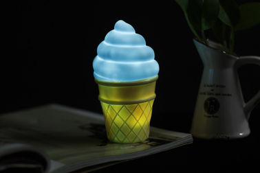 New Arrivals Colorful Icecream Shaped Small LED Night Light House Decorative Icecream Lamp