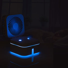 New Magic Cube humidifier Ultrasonic spray  desktop fan office home Folding USB humidifier with night light USB fan humi