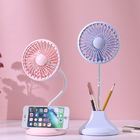 Multifunction USB Rechargeable desk lamp Fan with pen cantainer LED Mini Table phone holder Fan LED table light