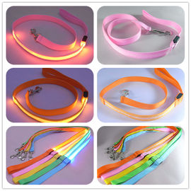 Promotion Retractable Led Pet Dog Harness dog Leash and Collar Set With Led Light