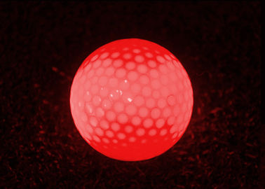 Customized Multi-Color LED golf balls electronic Reusable Luminous Night print LED flashing Golf ball